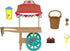 5-in 3 Mattel Spirit Untamed Miradero Snack Cart with Rolling Wheels, Canopy, Pony & Related Accessories, Great Gift