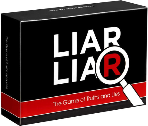 Liar Liar Party Game, The Family Card Game of Truths and Lies for Kids, Teens, Adults, Perfect for Fun Parties