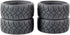 4PCS RC Car Tires for 1:10 On-Road Touring Car - Traxxas HSP Tamiya HPI Kyosho (A)
