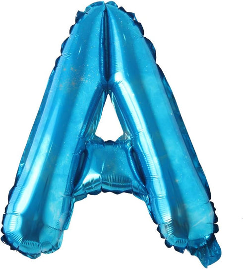 Happy Birthday Balloons, Aluminum Foil Banner Balloons for Birthday Party Decorations (Starry Blue)