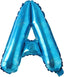 Happy Birthday Balloons, Aluminum Foil Banner Balloons for Birthday Party Decorations (Starry Blue)