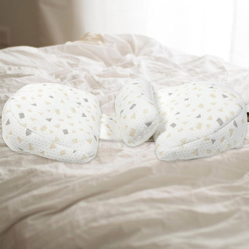 U-Shaped Maternity Pillow Lumbar Cushion for Pregnant Women Adjustable Belly Support Pillow for Sleeping and Side Lying