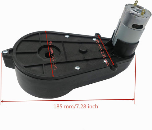 Children Electric Car DIY Accessories, Wires and Gearbox for Self-Made Toy Car Parts