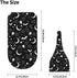 Halloween Baby Stuff Swaddle Blanket Hat Set, Soft Bat Moon Newborn Sleeping Sack Receiving Blanket Shower Gift