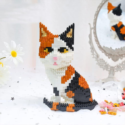 Uvini Adult Building Set - Blocks Pets, Micro Bricks Cat Animal Toy for Kids 10-14, Teens or Adults, 1300 Pieces (1301)