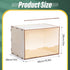 Memorywuu 15.8'' 11'' 11'' Wooden Diorama Box Large Display Case x x Wood Display Case Deep Shadow Box Frame