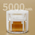 Montesy 5000mAH Digital Compact Bottle Warmer for Travel with Intelligent and Battery Lightweight Design