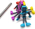 Flexible Bendable Figures Robot Set of 4 - Twisted Deformed Doll Decompression Toy for Boys and Girls