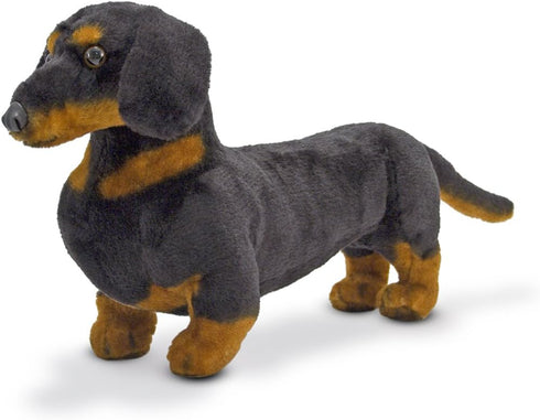 Melissa & Doug Giant Dachshund - Lifelike Large Stuffed Animal Dog