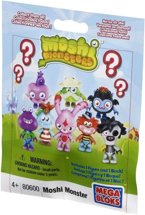 Mega Bloks Moshi Monsters Moshling Blind Packaging Random Figure