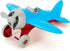 Green Toys Airplane Blue and Mixer Construction Truck Set