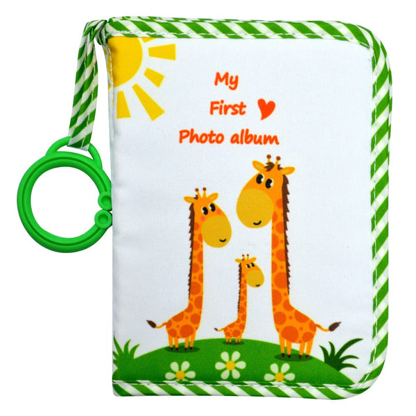 Baby's My First Family Album, Soft Cloth Photo Book, Baby Cloth Album