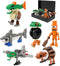 WDYTWFA Brainrot Building Blocks Set 290PCS 6-in-1 brainrot Toys, STEM Construction Toys for