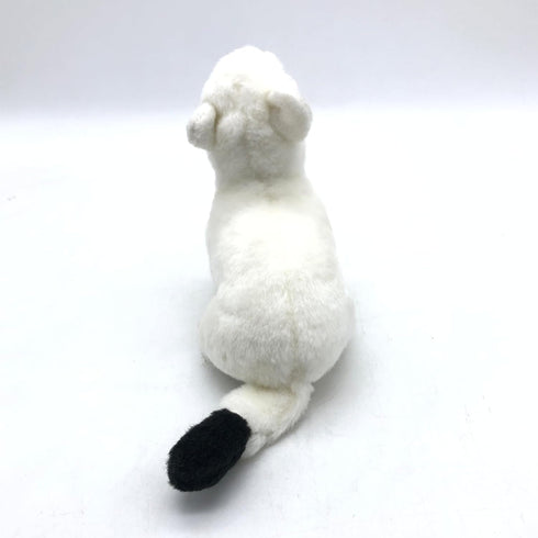 Cute Simulation Ferret Plush Toy, Realistic Lifelike Stoat Stuffed Animals Model Doll Gift Collection