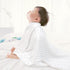 david's kids Minky Baby Blanket for Boys Girls Neutral, Soft Lightweight Micro Fleece Blanket with Double Layer, Dotted Backing, Breathable Receiving Blanket for Newborns, 30x40 Inches, White by david's kids