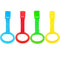 Baby Pull Up Rings, 4 Pcs Standing Walker Crib Pull Bar for Playpen, Toddler Kids Children Walking Training Tool