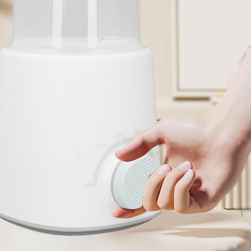 Luocute 110V) Bottle Warmer, Plug in Powered Fast Heating Constant Temperature Adjustable Milk Bottle Warmer with Safe