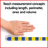 edxeducation Linking Cubes, Set of 100, Connecting and Counting Snap Blocks for Early Math