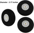 1 Set Aluminum Landing Gear Wheel Kit DIY Parts for RC Plane Jet, Cessna 182 Replacement
