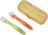 Baby Spoons Set, First Stage Feeding for Baby, Soft Silicone Toddler Spoon with Travel Case, Gum-Friendly, BPA Free,