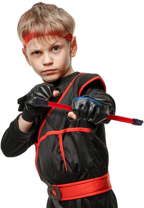 ArtCreativity Ninja Blow Darts Set of 6 - Blasters with 2 Darts Each, Ninja Toys for Kids, Halloween Costume