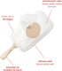 40 Skip Hop Baby Wipes Dispenser Case, Holds Up to Wipes, Grab & Go Travel Wipe Holder with Snug Seal, Oat
