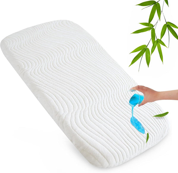 Luv4babe Baby Bassinet Mattress Pad 20" x 30" x 1", Replacement Pad with