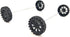 300 30mmx8mm 2mm 2mmx100mm EUDAX PCS Plastic Roll Dia Shaft Toys Wheel and STEM Shaft Round Rod Axles for DIY Toy RC