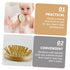 Set Totority Baby Hair Brush Woolen Brush for Toddlers Newborn Care Kit Easy to Use