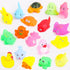 18 PCS Preschool Bath Toys Set - Rubber Cute Sea Animals, Duck Toy for Infants 6-12 Months, Bathtub Toys