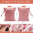 VBCVBGFH 4 Pack Cute Wet Bag Waterproof Washable Reusable Wet Dry Bag for Swimsuit Dirty Clothes Cloth Diaper Beach