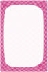 Emelivor Pink Checkered Toddler Crib Sheets for Boys Girls Fitted Crib Sheet Breathable Crib Mattress Sheet for Newborn