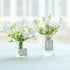 Set 1:6 Miniature Flowers in Vase - Scale Dollhouse Dcor with Realistic Details, Tiny Floral Arrangements for Micro