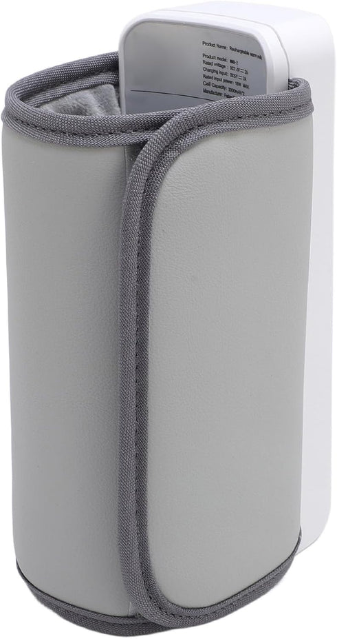 Hamwesh 6 Portable Bottle Warmer, Temperature Gears Adjustable Hook and Loop Design with USB Rechargeable Cordless