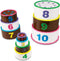 Learning Resources Stack and Count Layer Cake - 10 Pieces, Ages 18+