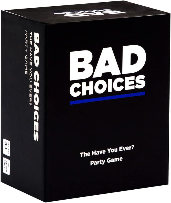 BAD CHOICES Party Game - Have You Ever? Hilarious Adult Card Game for Fun Parties