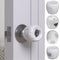 Innovative Door Knob Safety Cover for Kids (4 Pack), Babyproof Door Handle Cover with Lockable Design