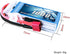 Gens ace 11.1V 1000mAh 3S 45C LiPo Battery Pack with T Plug for RC Plane, Car, Boat, Truck, Heli