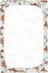 CHUROUSY 28x52 Inch Western Cowboys Crib Sheets for Boys Girl Vintage Desert Cactus Cowboy Wildlife Fitted Mattress