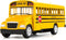 BDTCTK Diecast Yellow School Bus Toy Cars, 5 Inch Pull Back Car with Opening Doors for Kids