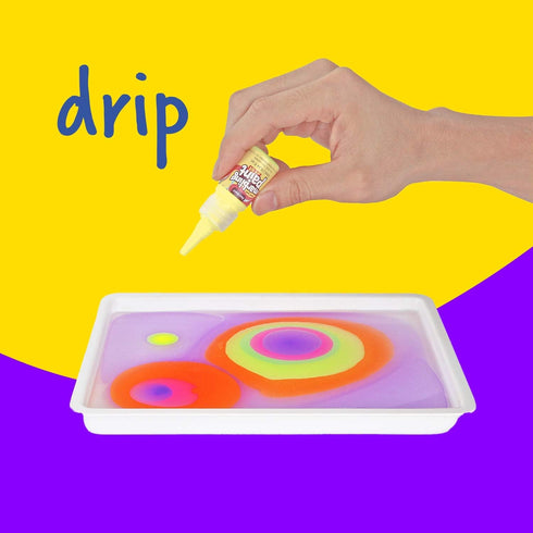 Marbling Paint Art Kit for Kids, Arts & Crafts Gifts for Girls & Boys Ages 6-12 Years Old - Easter Craft Kits Set -