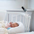 Baby Monitor Mount for Owlet Cam 2 / Cam Smart, 360° Flexible Goosenecks Infant Baby Camera Holder/Shelf/Stand for Crib Nursery