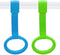 Baby Pull Up Rings, 2 Pcs Bed Stand Up Assistant, Play Gym Crib Pull Ring for Toddler Kids Children Walking Training