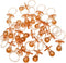 Lassos Boutique 2.5" Baby Pacifier Party Favors, 36 Pieces, Gender Reveal Shower Decorations, Boy