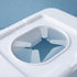 KOMBIUDA Wipe Dispenser with Lid Refillable Decorative Wet Tissue Holder for Home Travel Makeup Storage Container