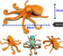 YunNasi 31.5 Inches Large Plush Octopus Stuffed Marine Animals Realistic Stuffed Octopus Soft Toy for Children
