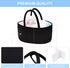 ABenkle Baby Diaper Caddy, Nursery Storage Bin & Car Organizer for Diapers & Wipes, Cotton Rope Basket