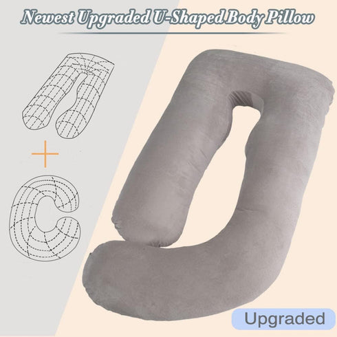 60 Inch Pregnancy Pillows for Sleeping, Extra Large U Shaped Body Pillow, Pregnancy Pillow, Maternity Pillow