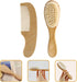 Set KOMBIUDA Infant Hair Brush Brush Comb for Newborns Toddler Hair Accessories Cradle Cap Comb