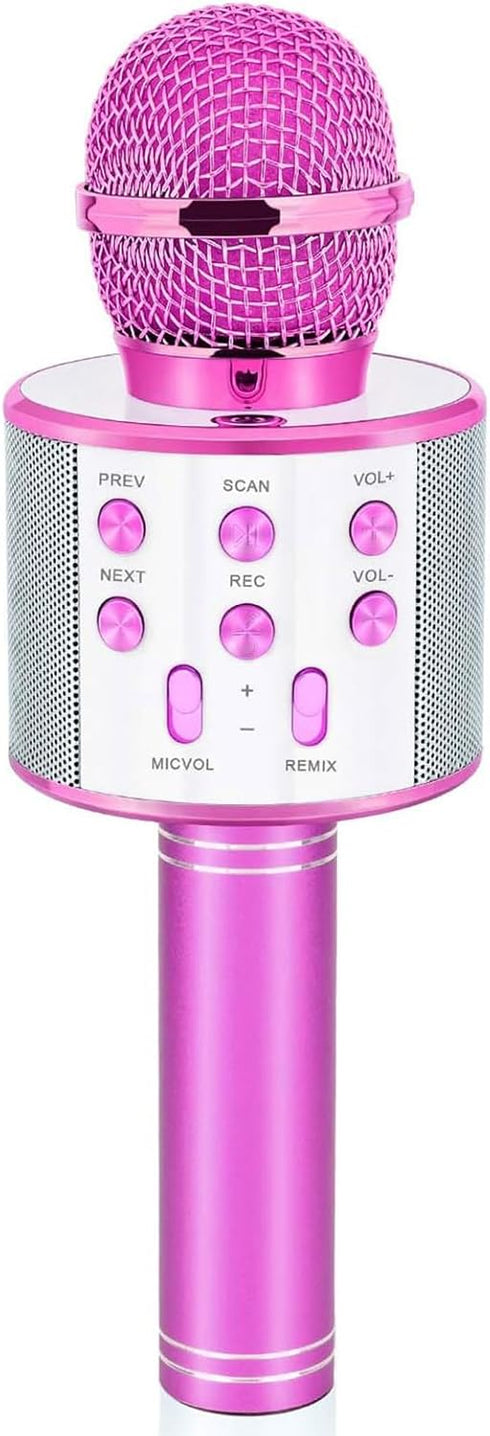 Karaoke Microphone Gifts for Girls Age 4-12, Birthday Toys for 4-12 Year Old Girls - Purple